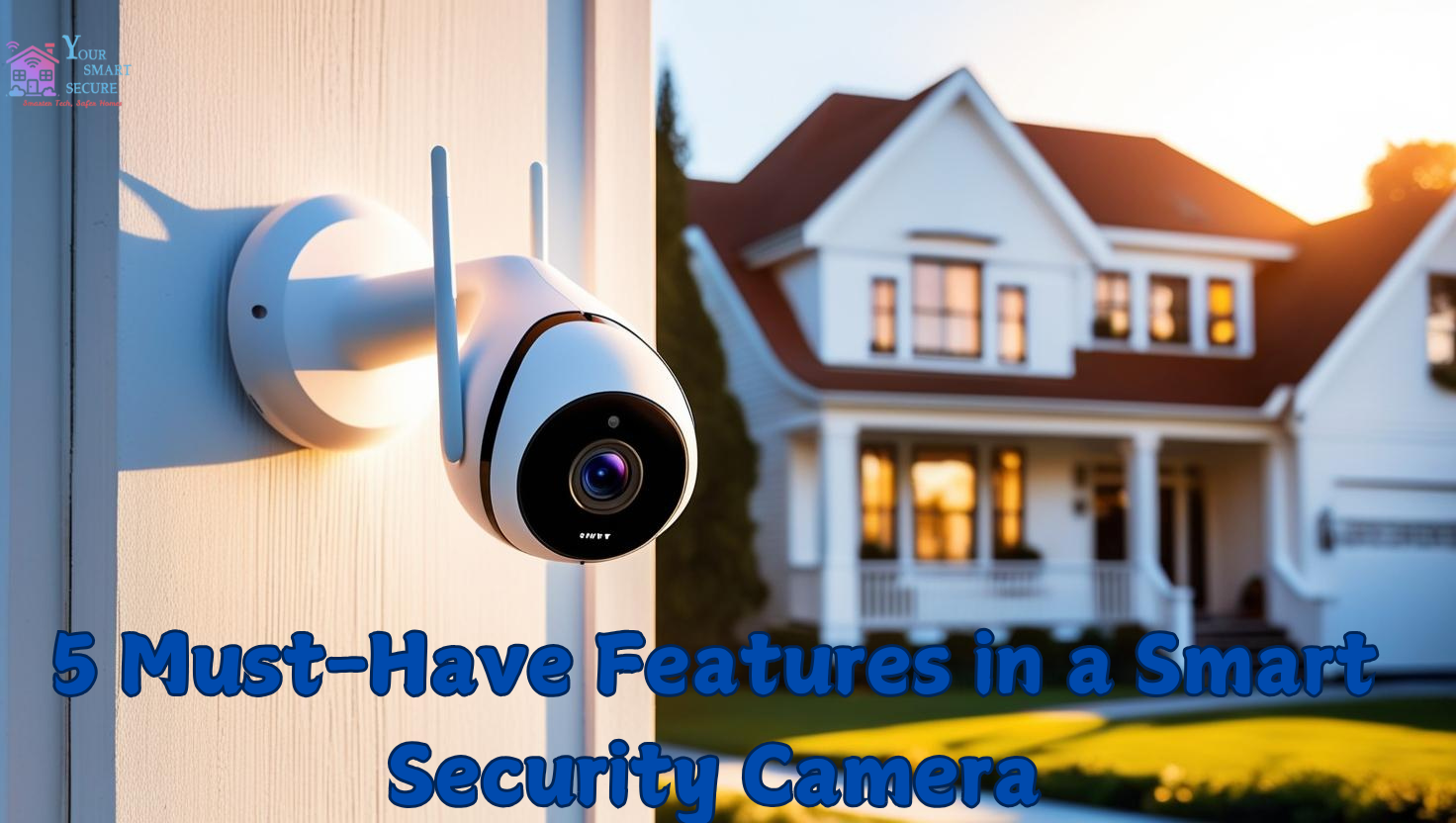 5 Must-Have Features in a Smart Security Camera